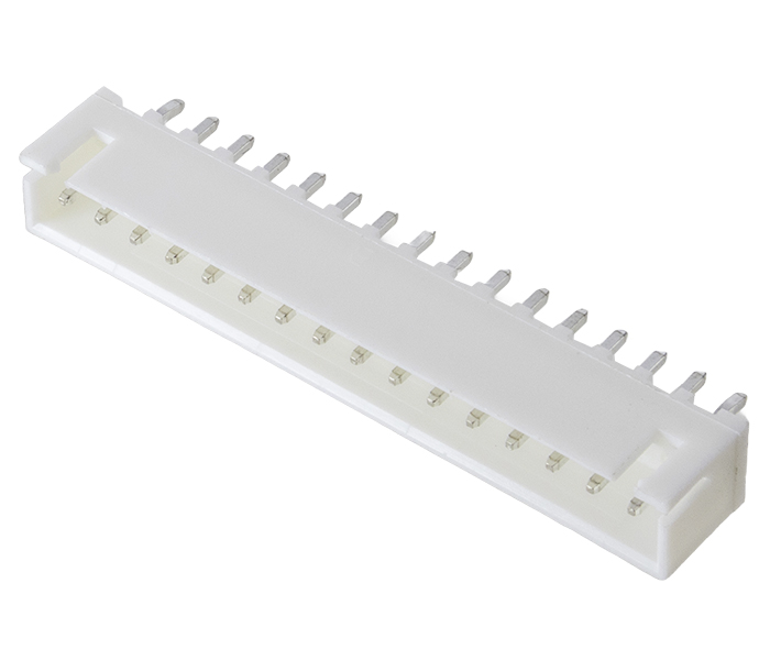 Conector Placa-Cabo - Macho - 16 Vias - 180 Graus - Passo 2,50mm 