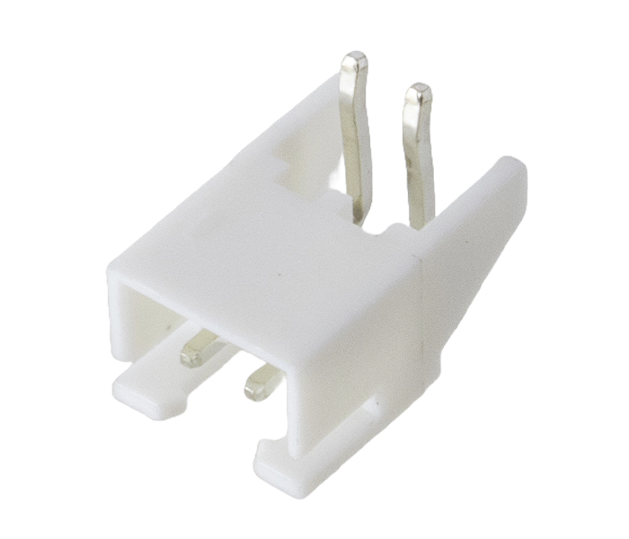 Conector Placa-Cabo - Macho - 2 Vias - 90 Graus - Passo 2,50mm 