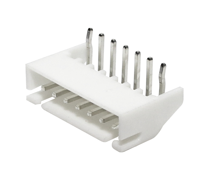 Conector Placa-Cabo - Macho - 7 Vias - 90 Graus - Passo 2,50mm 