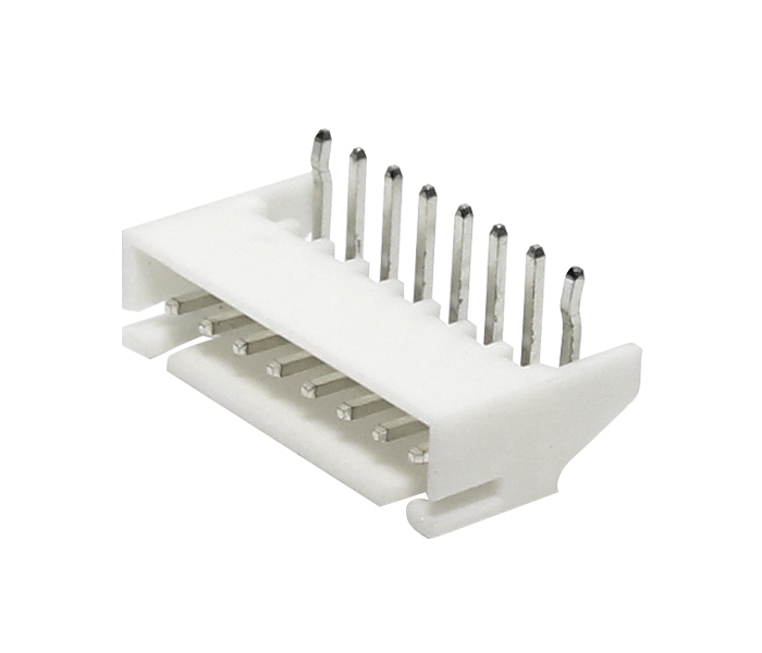 Conector Placa-Cabo - Macho - 8 Vias - 90 Graus - Passo 2,50mm 