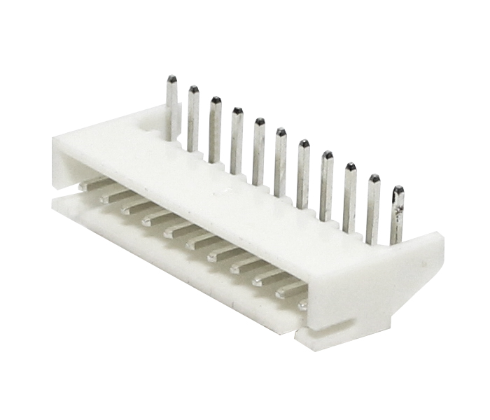 Conector Placa-Cabo - Macho - 11 Vias - 90 Graus - Passo 2,50mm 