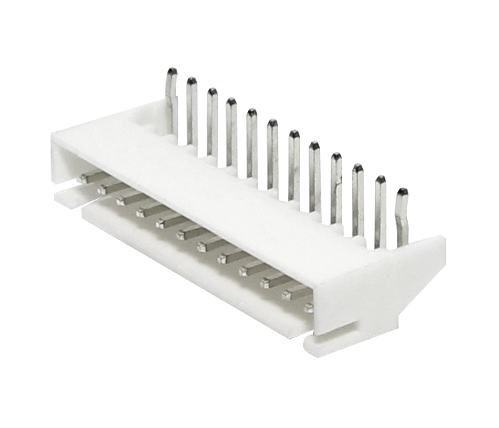 Conector Placa-Cabo - Macho - 12 Vias - 90 Graus - Passo 2,50mm 