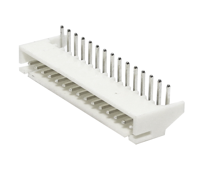 Conector Placa-Cabo - Macho - 15 Vias - 90 Graus - Passo 2,50mm 