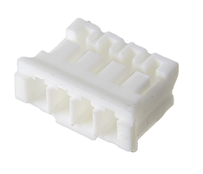 Conector Placa-Cabo - Fêmea - 4 Vias - Passo 2,00mm 