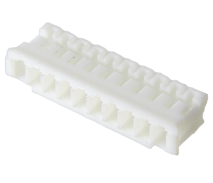Conector Placa-Cabo - Fêmea - 10 Vias - Passo 2,00mm 