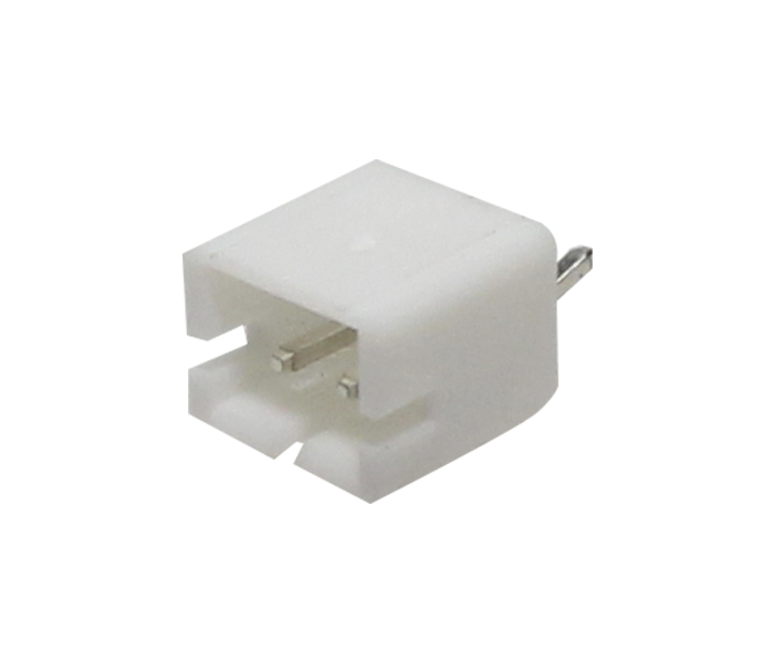 Conector Placa-Cabo - Macho - 2 Vias - 180 Graus - Passo 2,00mm 