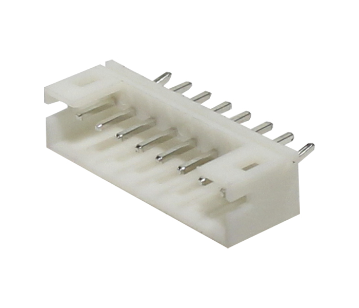 Conector Placa-Cabo - Macho - 8 Vias - 180 Graus - Passo 2,00mm 