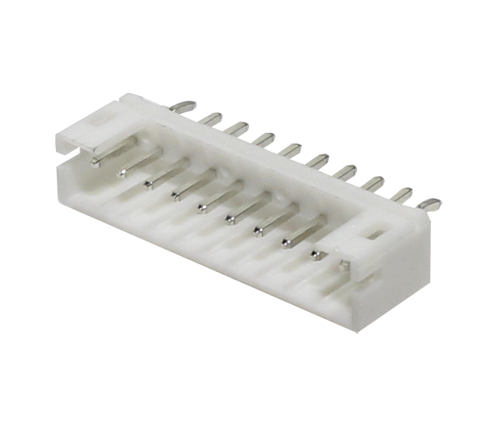 Conector Placa-Cabo - Macho - 10 Vias - 180 Graus - Passo 2,00mm 