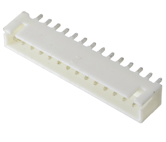 Conector Placa-Cabo - Macho - 14 Vias - 180 Graus - Passo 2,00mm 