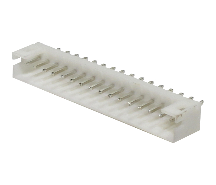 Conector Placa-Cabo - Macho - 16 Vias - 180 Graus - Passo 2,00mm 