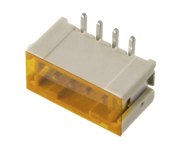 Conector Placa-Cabo - SMD - 4 Vias - 180 Graus - Passo 2,00mm 