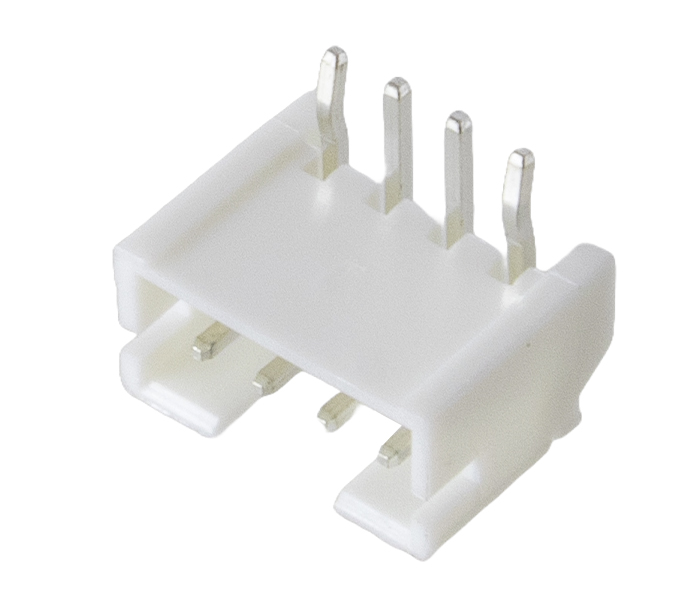 Conector Placa-Cabo - Macho - 4 Vias - 90 Graus - Passo 2,00mm 