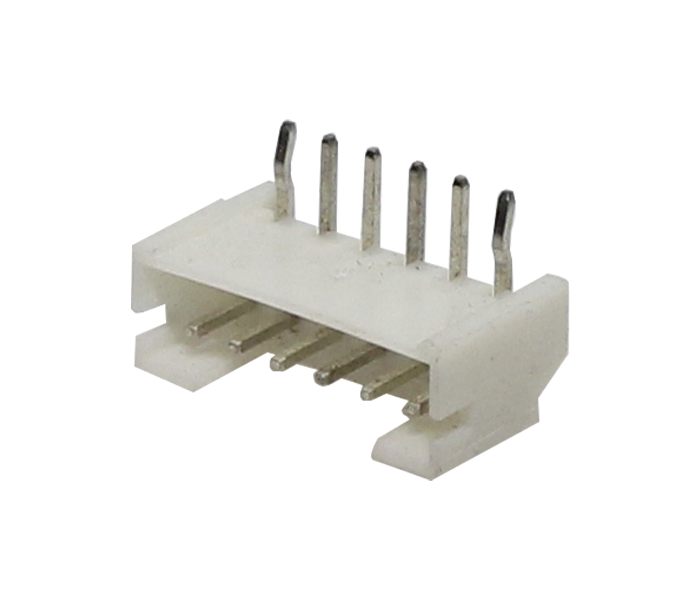 Conector Placa-Cabo - Macho - 6 Vias - 90 Graus - Passo 2,00mm 