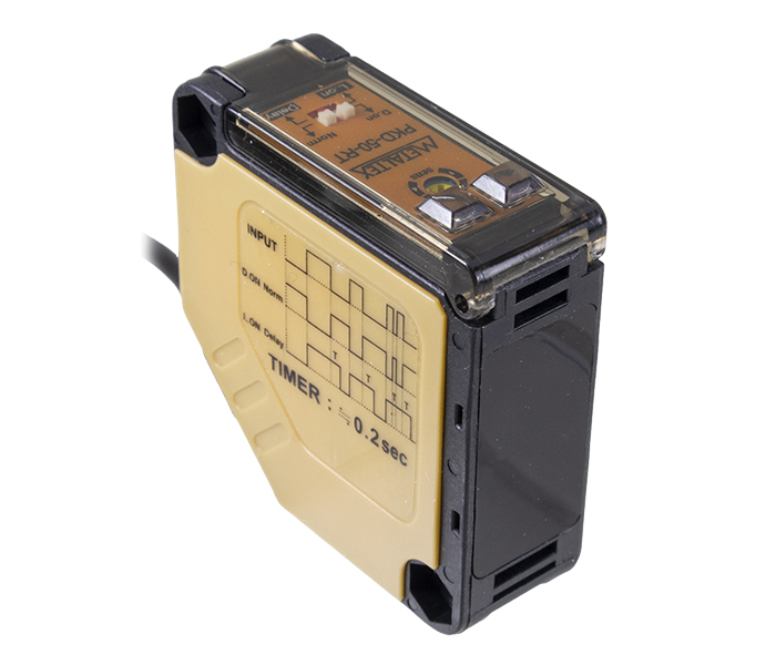 Sensor Fotoelétrico Difuso com Temporizador - 50cm - 90 ~ 260VCA , 20 ~ 30VCC - saída relé