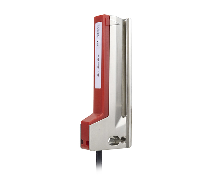 Sensor Fotoelétrico Forquilha Metálico PNP Conector M8