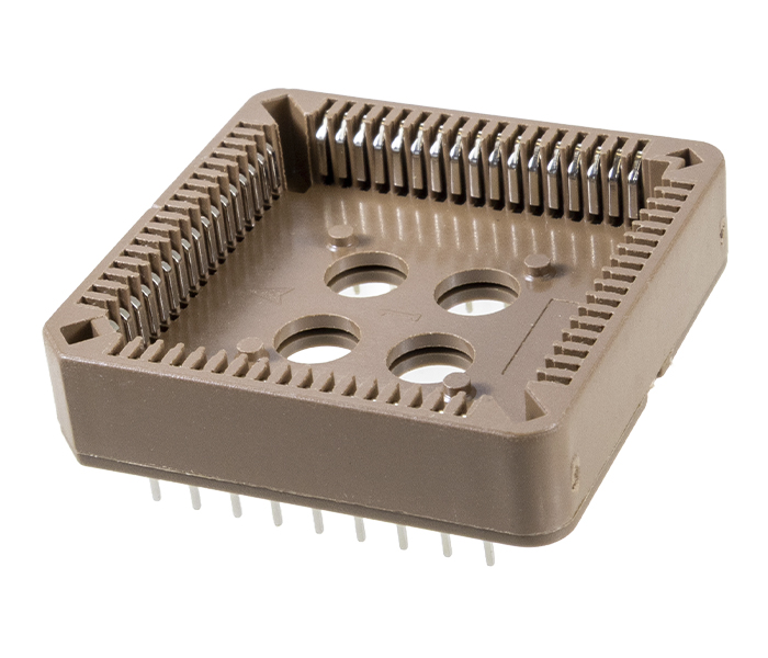 Soquete PLCC - 68 Vias - Contato Estanho