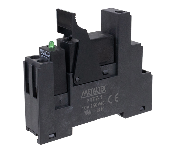 Interface a Relé Conexão Parafuso 1 REV 12A - 24VCC - Módulo LED Verde