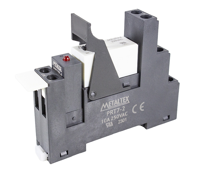 Interface a Relé Conexão Parafuso 2 REV 8A - 220VCA - Módulo LED Vermelho
