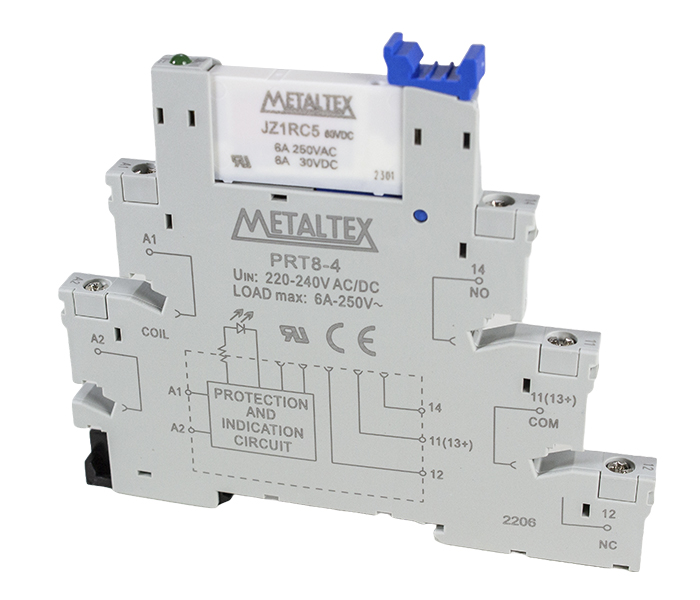 Interface a Relé Conexão Parafuso 1 REV - 220VCA