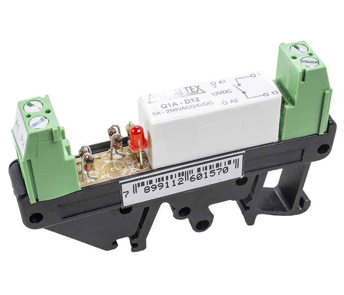 Interface a Relé 1NA 8A - 12VCC