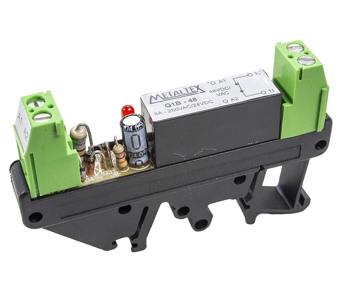 Interface a Relé 1NF 8A - 48VCA/VCC