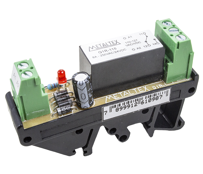 Interface a Relé 1 REV 8A - 110VCA/VCC
