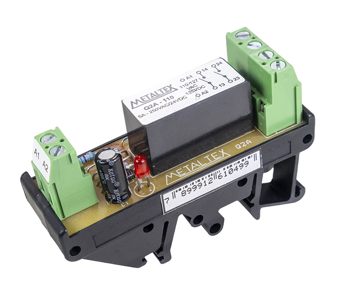Interface a Relé 2NA 5A - 110VCA/VCC