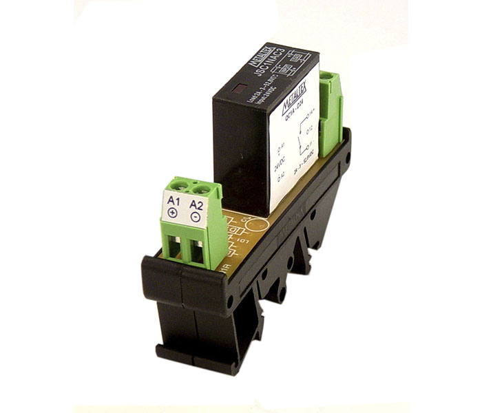Interface a Relé Estado Sólido 1NA/2A 24VCC - 52VCC