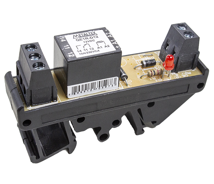 Interface a Relé 1 REV 8A - 12VCC