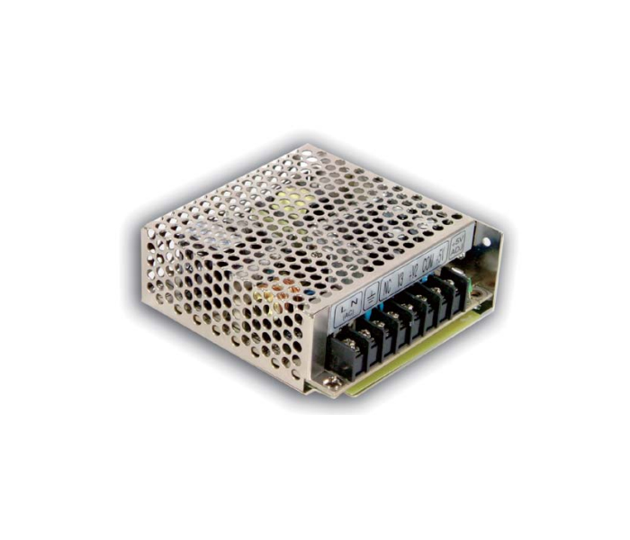Fonte Chaveada Mean Well 51W - 88/264V Saída Tripla 5V-3A/24V-1A/12V-1A