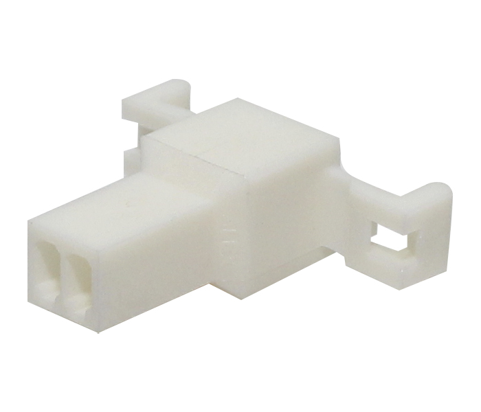 Conector Cabo-Cabo - Macho - 2 Vias - Orelha de Fixação para Painel - Passo 2,50mm 