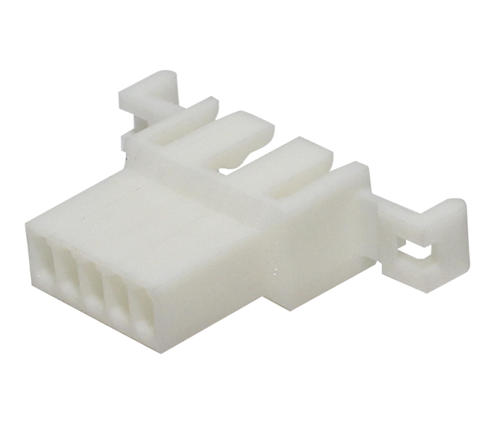 Conector Cabo-Cabo - Macho - 5 Vias - Orelha de Fixação para Painel - Passo 2,50mm 