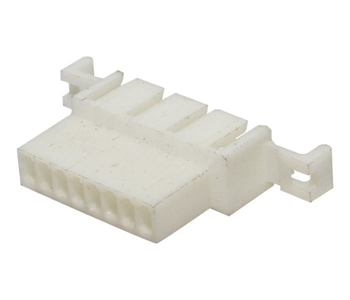 Conector Cabo-Cabo - Macho - 8 Vias - Orelha de Fixação para Painel - Passo 2,50mm 