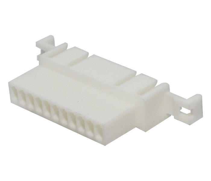 Conector Cabo-Cabo - Macho - 11 Vias - Orelha de Fixação para Painel - Passo 2,50mm 