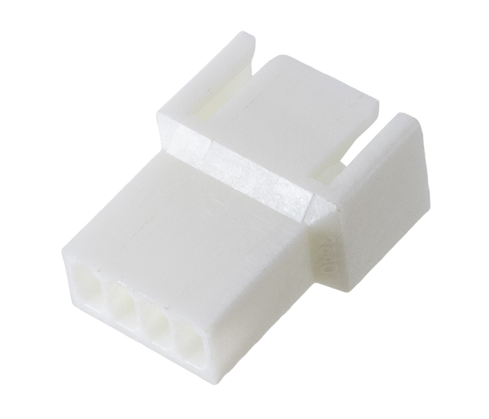 Conector Cabo-Cabo - Macho - 4 Vias - Passo 2,50mm 