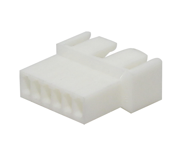 Conector Cabo-Cabo - Macho - 6 Vias - Passo 2,50mm 