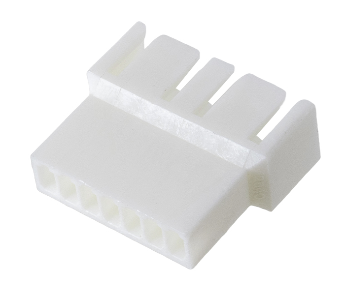 Conector Cabo-Cabo - Macho - 7 Vias - Passo 2,50mm 