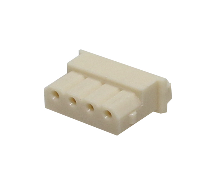 Conector Placa-Cabo - Fêmea - 4 Vias - Passo 2,50mm 