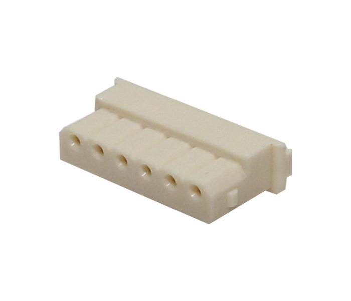 Conector Placa-Cabo - Fêmea - 6 Vias - Passo 2,50mm 