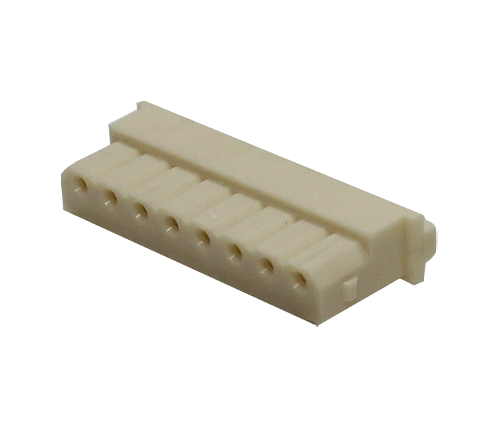 Conector Placa-Cabo - Fêmea - 8 Vias - Passo 2,50mm 