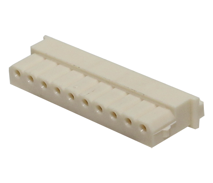 Conector Placa-Cabo - Fêmea - 10 Vias - Passo 2,50mm 