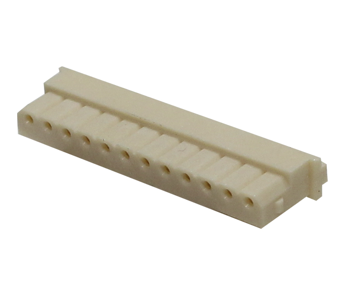 Conector Placa-Cabo - Fêmea - 12 Vias - Passo 2,50mm 