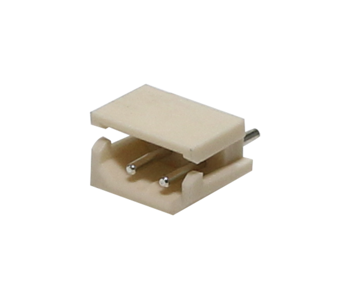 Conector Placa-Cabo - Macho - 2 Vias - 180 Graus - Passo 2,50mm 