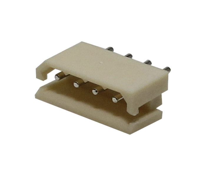 Conector Placa-Cabo - Macho - 4 Vias - 180 Graus - Passo 2,50mm 