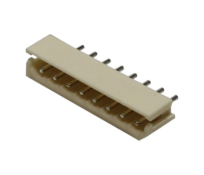Conector Placa-Cabo - Macho - 8 Vias - 180 Graus - Passo 2,50mm 