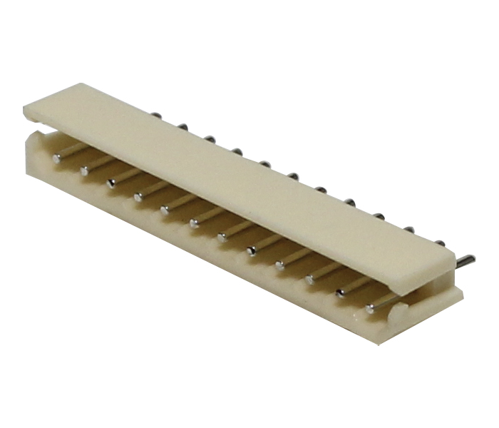 Conector Placa-Cabo - Macho - 12 Vias - 180 Graus - Passo 2,50mm 