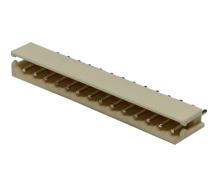 Conector Placa-Cabo - Macho - 14 Vias - 180 Graus - Passo 2,50mm 