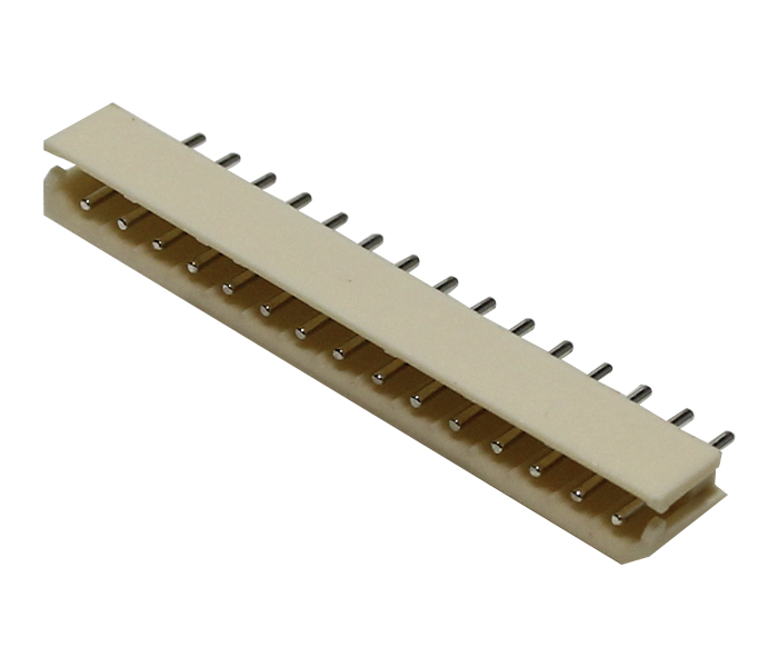 Conector Placa-Cabo - Macho - 15 Vias - 180 Graus - Passo 2,50mm 