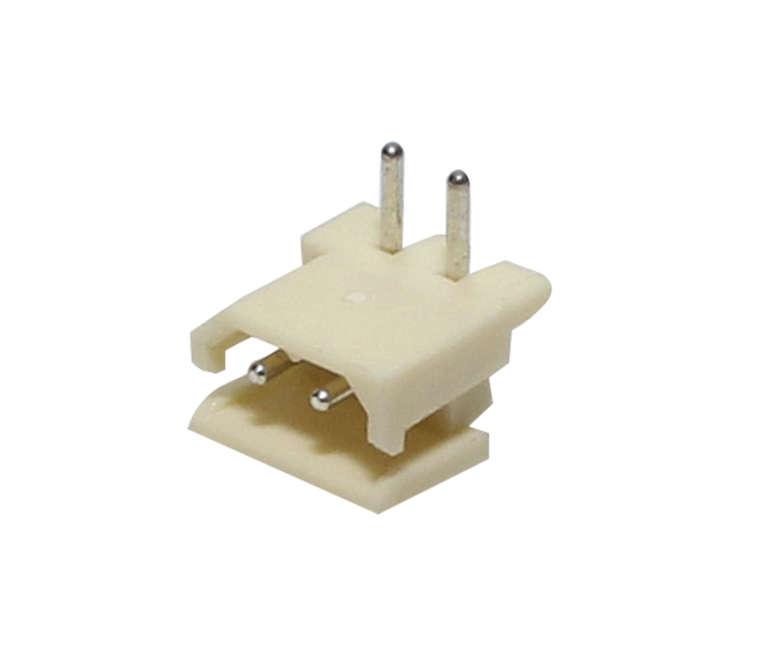 Conector Placa-Cabo - Macho - 2 Vias - 90 Graus - Passo 2,50mm 