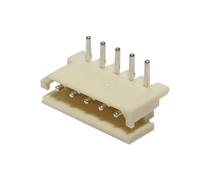 Conector Placa-Cabo - Macho - 5 Vias - 90 Graus - Passo 2,50mm 